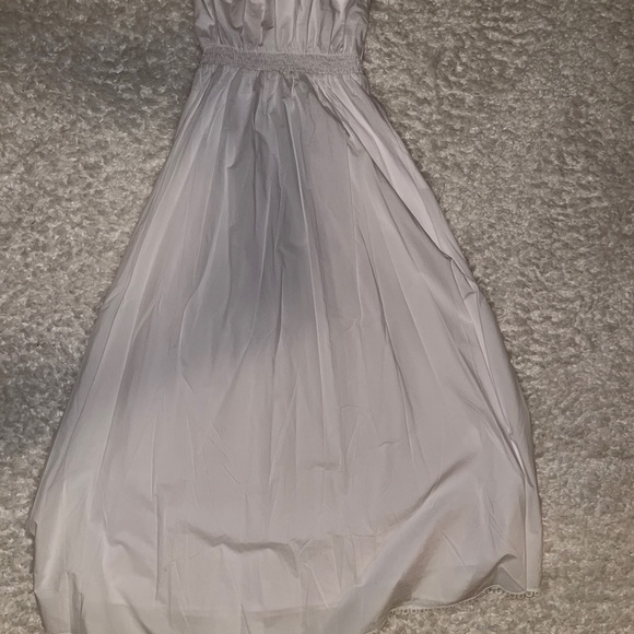 Byegreis Kenna White Strapless Maxi Dress NWT Small - Picture 5 of 9